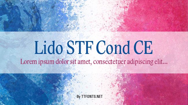 Lido STF Cond CE example